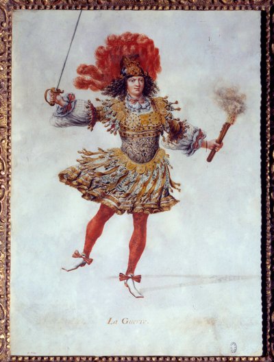 Kostuum voor de Oorlog in het ballet 