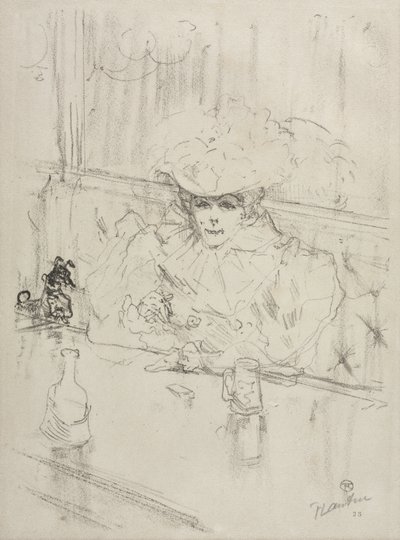 Au Hanneton door Henri de Toulouse-Lautrec