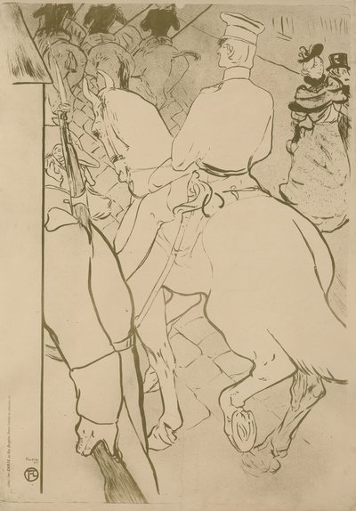 Babylon in Duitsland door Henri de Toulouse-Lautrec