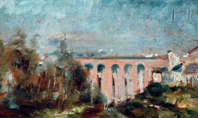 Castelviel-viaduct in Albi door Henri de Toulouse Lautrec