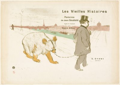 Omslag en Frontispice van Les Vieilles Histoires door Henri de Toulouse Lautrec