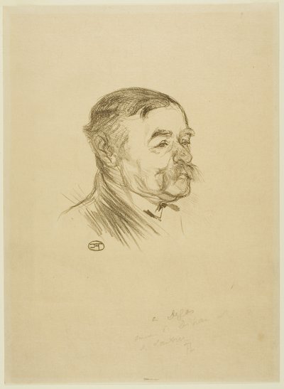 Désiré Dihau door Henri de Toulouse-Lautrec