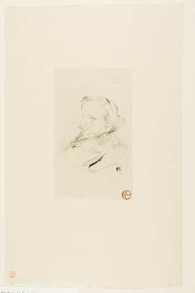 Francis Jourdain door Henri de Toulouse-Lautrec