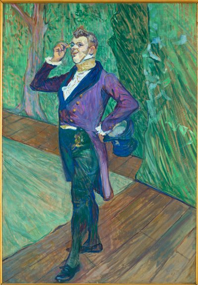 Henry Samary, van de Comedie Francaise door Henri de Toulouse-Lautrec