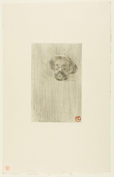 Henry Somm door Henri de Toulouse-Lautrec