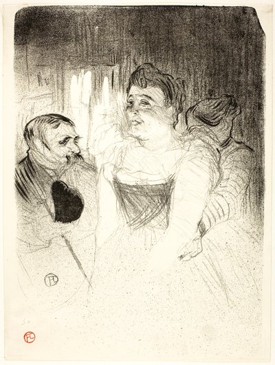 Judic door Henri de Toulouse-Lautrec