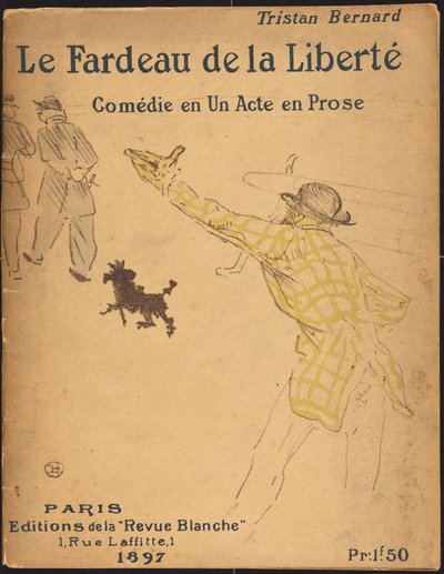 De last van de vrijheid door Henri de Toulouse-Lautrec