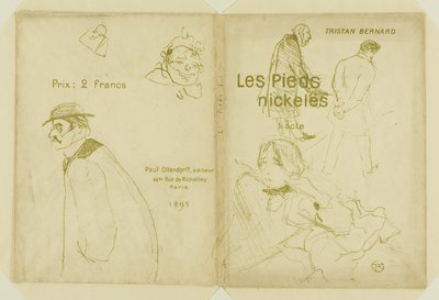 De Pieds nickelés door Henri de Toulouse-Lautrec