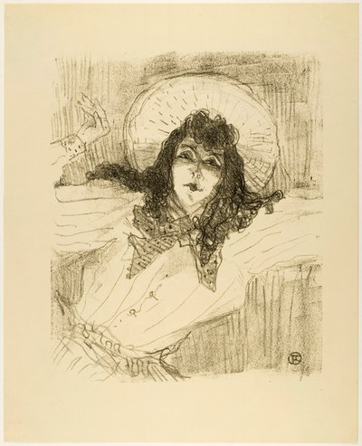 May Belfort, uit Treize Lithographies door Henri de Toulouse-Lautrec
