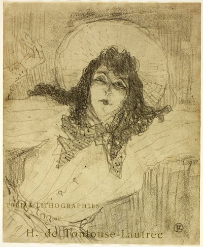 May Belfort, uit Treize Lithographies door Henri de Toulouse-Lautrec