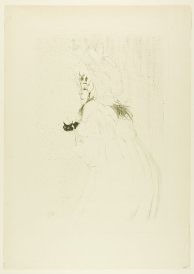 Miss May Belfort die een Buiging Maakt door Henri de Toulouse-Lautrec