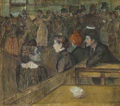 Moulin de la Galette door Henri de Toulouse Lautrec