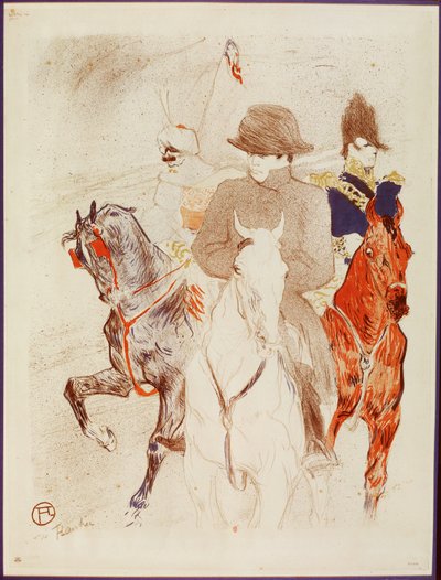 Napoleon I, keizer door Henri de Toulouse-Lautrec