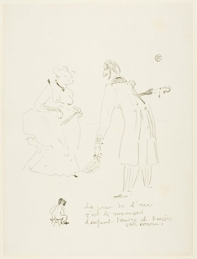 Nieuwjaarswensen door Henri de Toulouse-Lautrec