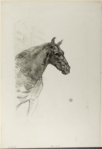 Philibert de pony door Henri de Toulouse-Lautrec