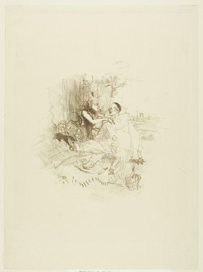 Picknick door Henri de Toulouse-Lautrec