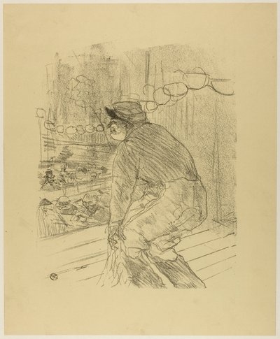 Polin, uit Dertien Lithografieën door Henri de Toulouse-Lautrec