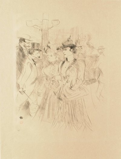  door Henri de Toulouse-Lautrec