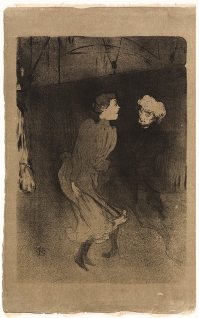 Repetitie in de Folies-Bergère-Emilenne D