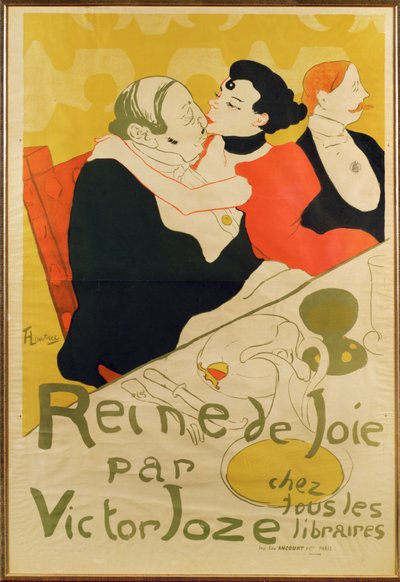 Reine de joie, een roman van Victor Joze wordt vandaag de dag herinnerd om Lautrec