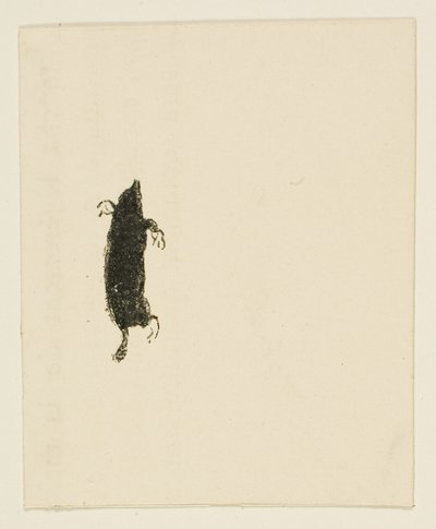 Vignet uit Au Pied du Sinaï door Henri de Toulouse-Lautrec