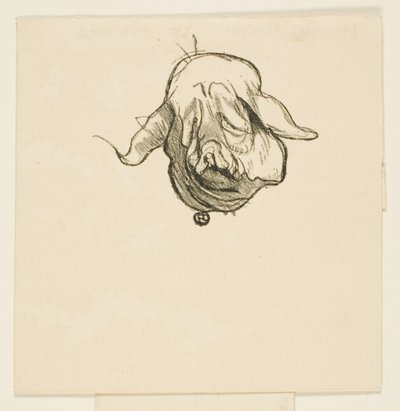 Vignet uit Au Pied du Sinaï door Henri de Toulouse-Lautrec