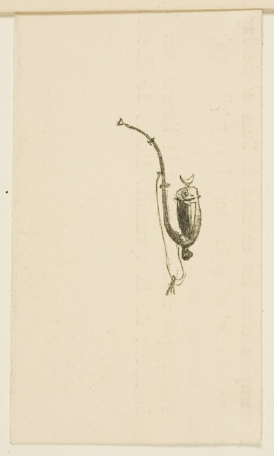 Vignet uit Au Pied du Sinaï door Henri de Toulouse-Lautrec
