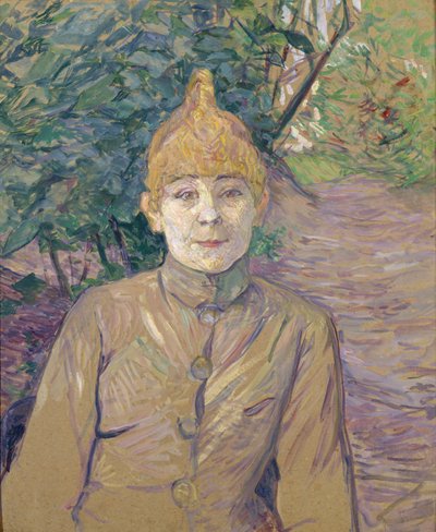 De straatwandelaar, ca.1890-91 door Henri de Toulouse Lautrec