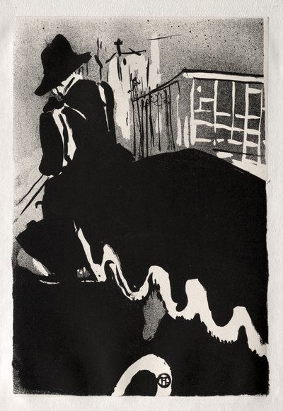 Laatste ballade door Henri de Toulouse-Lautrec