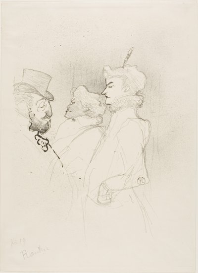 Waarom Niet?... Een Keer Telt Niet door Henri de Toulouse-Lautrec