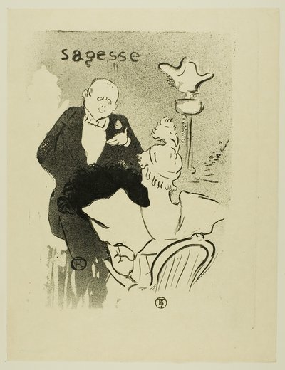 Wijsheid door Henri de Toulouse-Lautrec