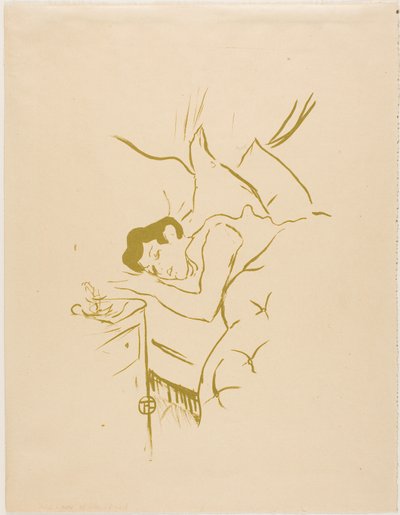 Jouw mond door Henri de Toulouse-Lautrec