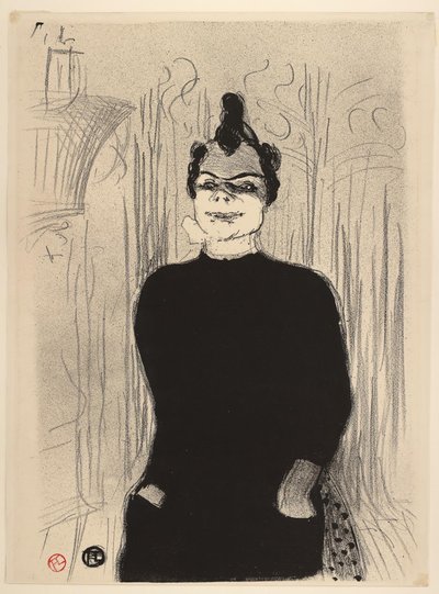 A la Gaieté Rochechouart, Nicolle door Henri de Toulouse Lautrec