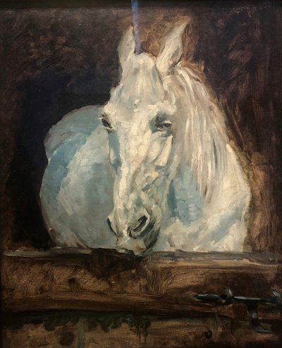 Albertina 2018 Henri de Toulouse-Lautrec Het witte paard Gazelle door Henri de Toulouse Lautrec
