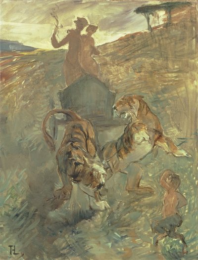 Allegorie, De bron van het leven, 1883 door Henri de Toulouse Lautrec