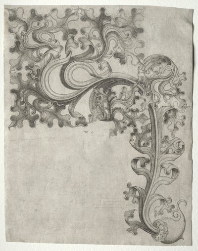 Een Eikenblad Ornament door Henri de Toulouse Lautrec