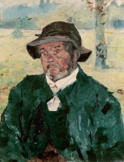 Een oude man, Celeyran door Henri de Toulouse Lautrec
