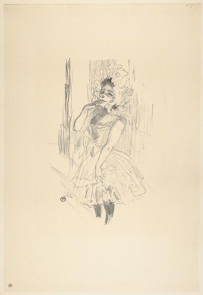 Anna Held, in Toutes ces Dames au Théâtre door Henri de Toulouse Lautrec