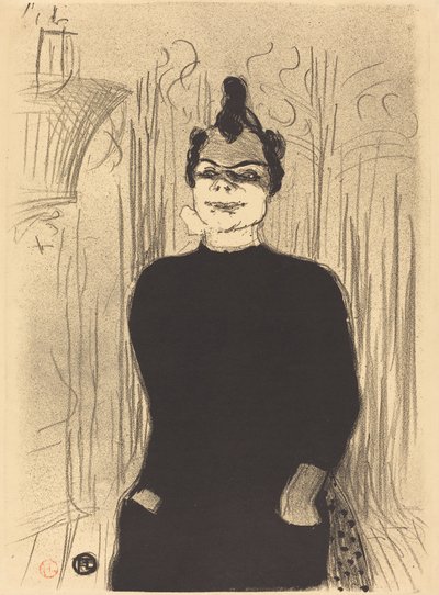 Bij La Gaiete Rochechouart: Nicolle door Henri de Toulouse Lautrec