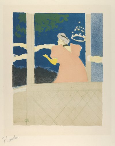 Bij Les Ambassadeurs in het Café-Concert door Henri de Toulouse Lautrec