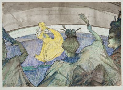 In het circus, 1899 door Henri de Toulouse Lautrec
