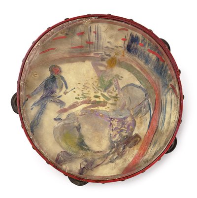 In het circus: paardenvrouw door Henri de Toulouse Lautrec