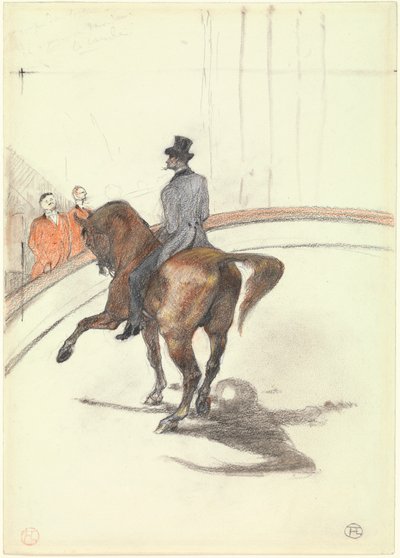 In het circus: De Spaanse wandeling, 1899 door Henri de Toulouse Lautrec