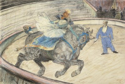 In het circus: Werk in de ring, 1899 door Henri de Toulouse Lautrec