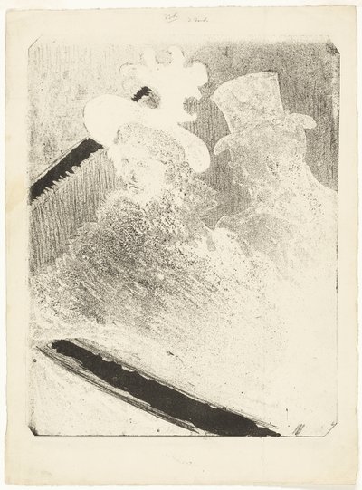 Bij het Concert door Henri de Toulouse Lautrec