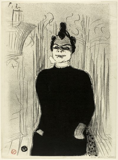 Bij de Gaieté Rochechouart: Nicolle door Henri de Toulouse Lautrec