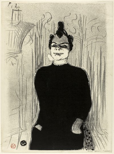 Bij de Gaieté Rochechouart: Nicolle door Henri de Toulouse Lautrec