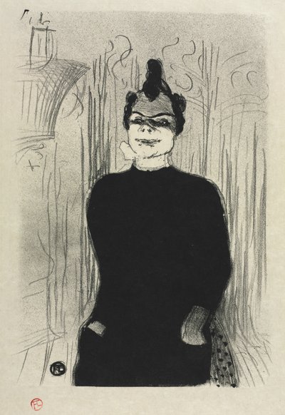 Bij de Gaieté Rochechouart: Nicolle, 1893 door Henri de Toulouse Lautrec