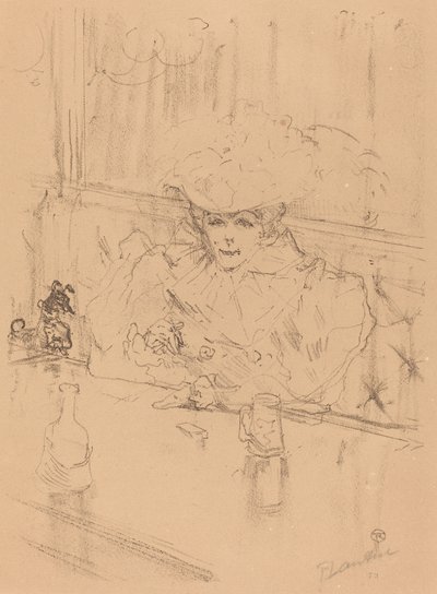 Bij de Hanneton, 1898 door Henri de Toulouse Lautrec