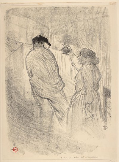 In het Théâtre Libre, Antoine in L